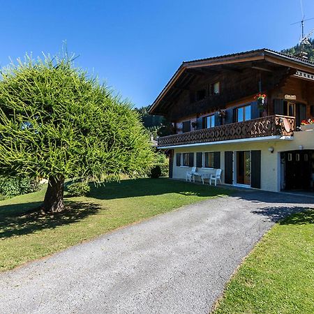 Rez De Chalet Calme Avec Terrasse - 2 Chambres, Proche Pistes A La Clusaz - Fr-1-437-10 Exterior foto