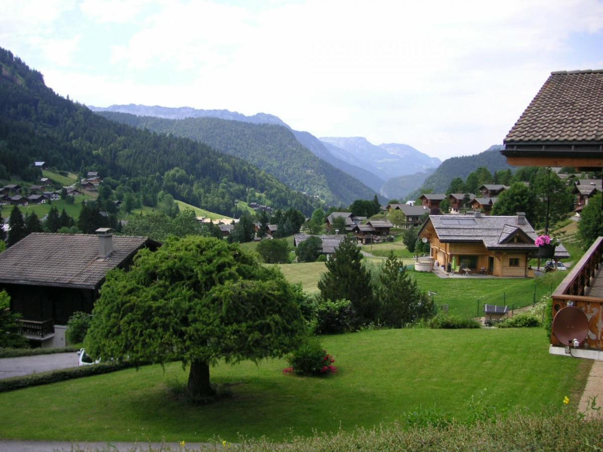 Rez De Chalet Calme Avec Terrasse - 2 Chambres, Proche Pistes A La Clusaz - Fr-1-437-10 Exterior foto
